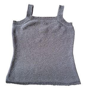 WD.NY Charcoal Knit Women's Tank Top